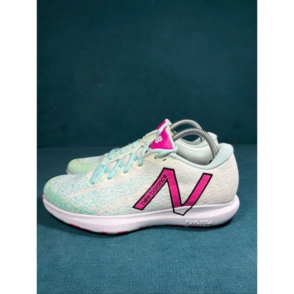 New Balance FuelCell Prism Running Shoes White Pink Women’s Size 9 Lightweight